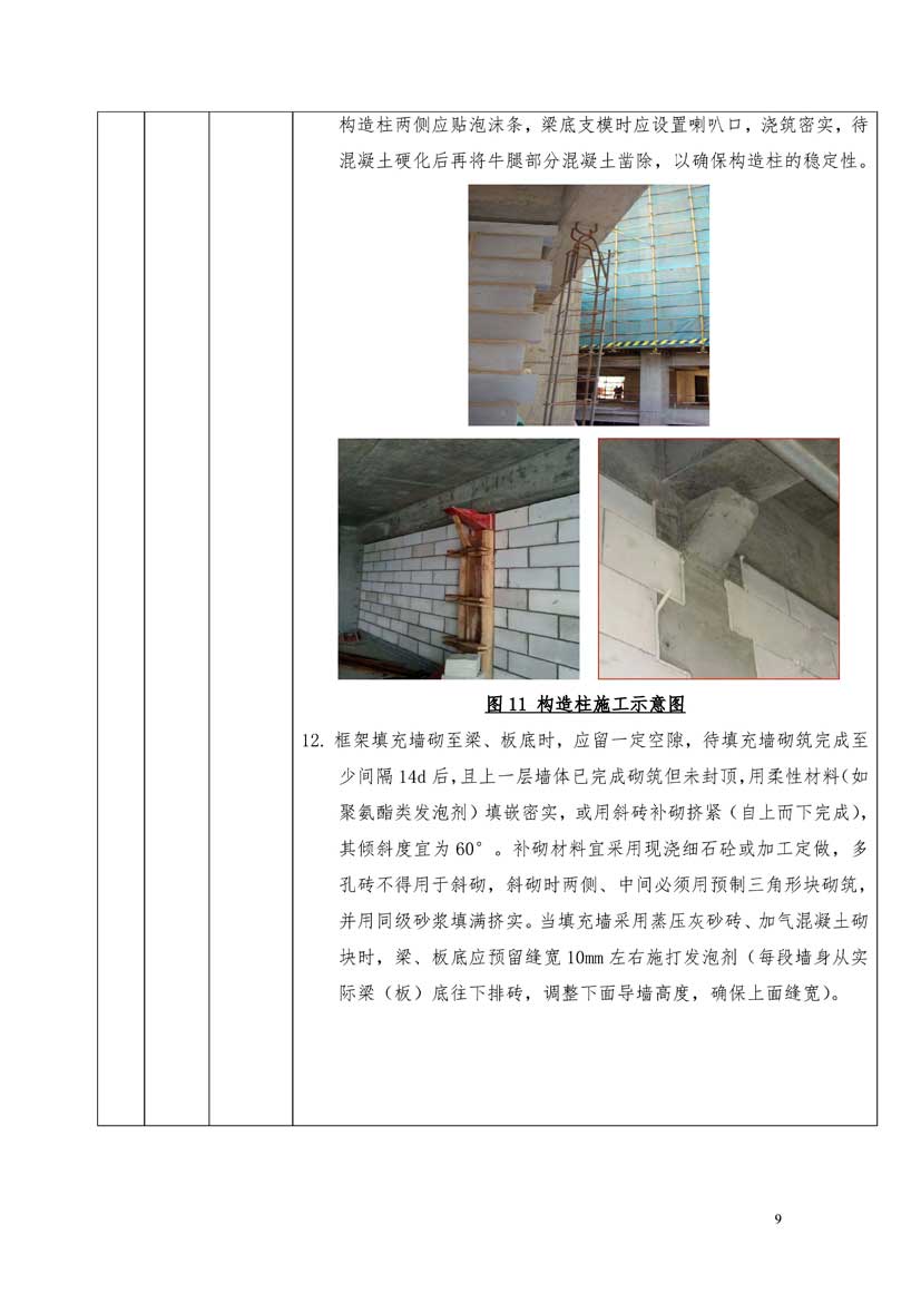 义乌市民用建筑工程常见质量缺陷防治措施10